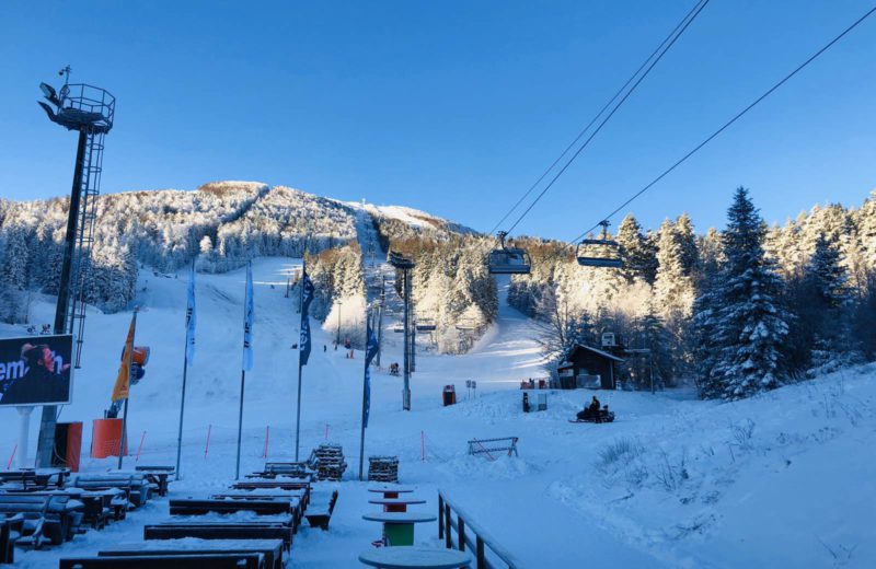 ZOI’84 – Large number of skiers on Mount Bjelašnica during day and night