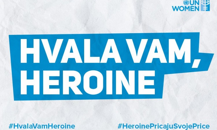 UN Women in BiH launches ‘Thank you, heroines’ campaign