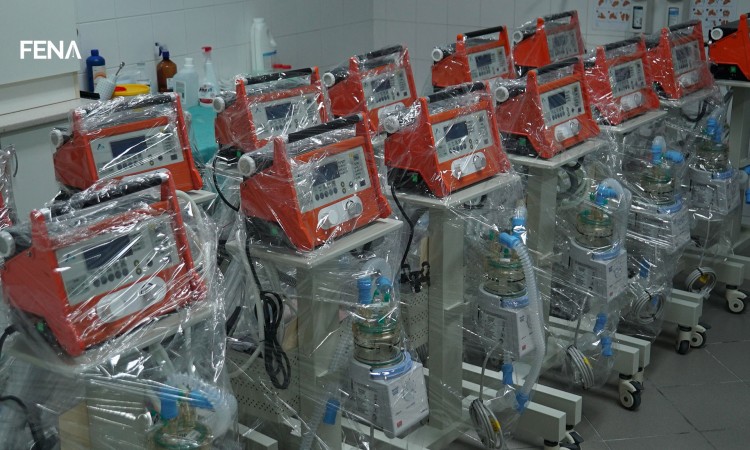 Eighteen new ventilators installed at the Tuzla Clinical Center