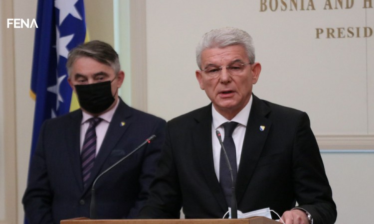 Komšić and Džaferović: We do not agree to be Russian pawns in the Balkans