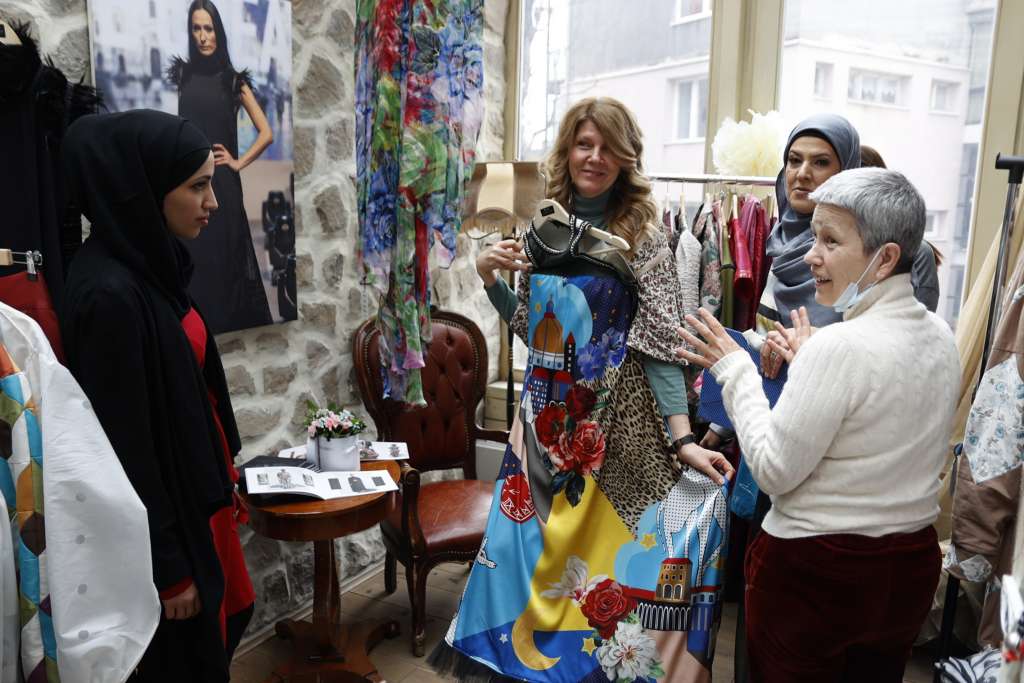 IOM hosts the presentation of ‘No Nation Fashion’ brand, where fashion is made by migrants